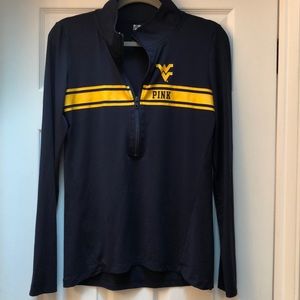 WVU half zip